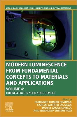 Modern Luminescence from Fundamental Concepts to Materials and Applications, Volume 4: Luminescence in Solid-State Devices - cover