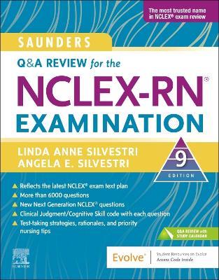 Saunders Q & A Review for the NCLEX-RN® Examination - Linda Anne Silvestri,Angela Silvestri - cover