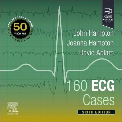 160 ECG Cases - John Hampton,Joanna Hampton,David Adlam - cover