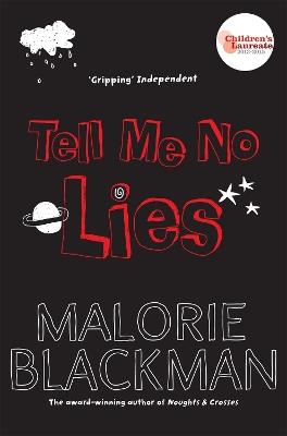 Tell Me No Lies - Malorie Blackman - cover