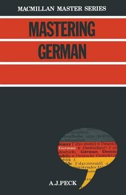 Mastering German - Antony Peck - cover