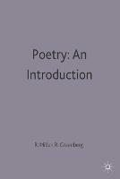 Poetry: An Introduction: An Introduction - cover