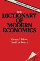 The Dictionary of Modern Economics - cover