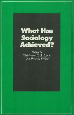 What Has Sociology Achieved? - cover