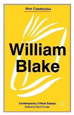 William Blake: Contemporary Critical Essays - David Punter - cover