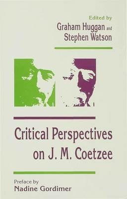 Critical Perspectives on J. M. Coetzee - cover