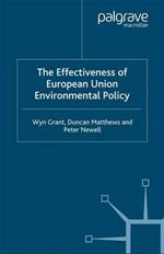 The Effectiveness of European Union Environmental Policy