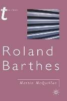 Roland Barthes - Martin McQuillan - cover