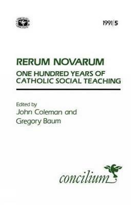 Concilium 1991/5 Rerum Novarum - cover