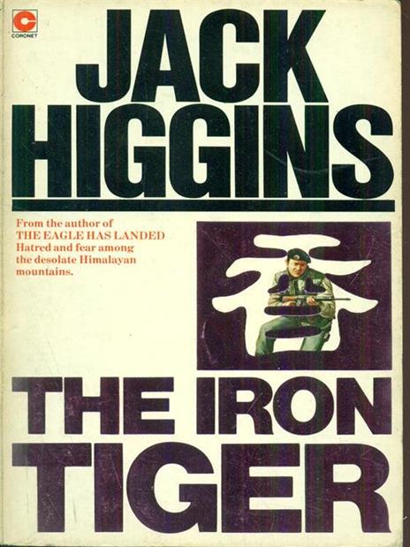 The iron tiger - Jack Higgins - copertina