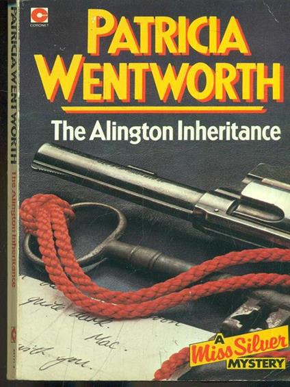 The alington inheritance - Patricia Wentworth - copertina