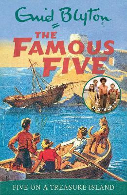 Famous Five: Five On A Treasure Island: Book 1 - Enid Blyton - cover