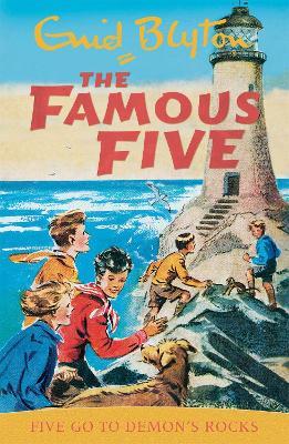 Famous Five: Five Go To Demon's Rocks: Book 19 - Enid Blyton - cover