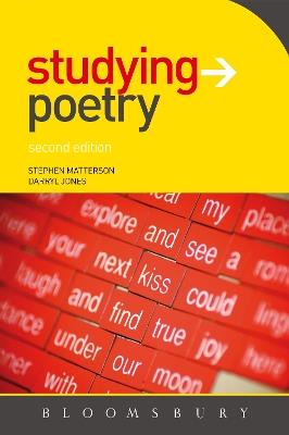 Studying Poetry - Stephen Matterson,Darryl Jones - cover
