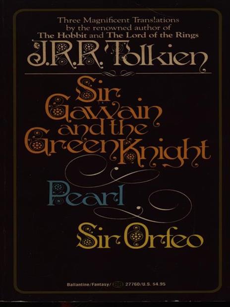 Sir Gawain and the Green Knight, Pearl, Sir Orfeo - J.R.R. Tolkien - cover