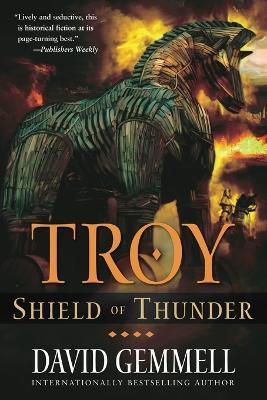 Troy: Shield of Thunder - David Gemmell - cover