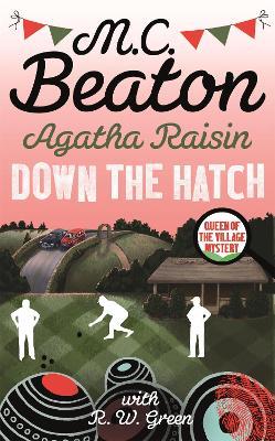 Agatha Raisin in Down the Hatch - M.C. Beaton - cover