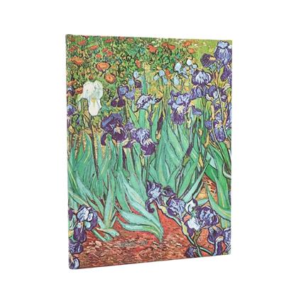 Agenda accademica Paperblanks, 2026 Van Goghs Irises 18 mesi Ultra, orizzontale