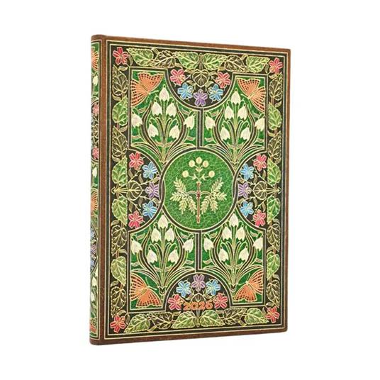 Agenda Paperblanks, 2026 Poetry in Bloom 12 mesi Midi, orizzontale