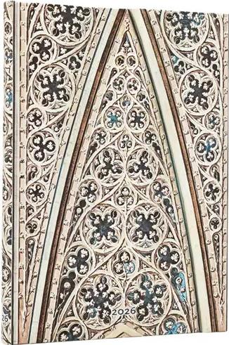 Agenda Paperblanks, 2026 Volta del Duomo Milano 12 mesi Midi, VSO