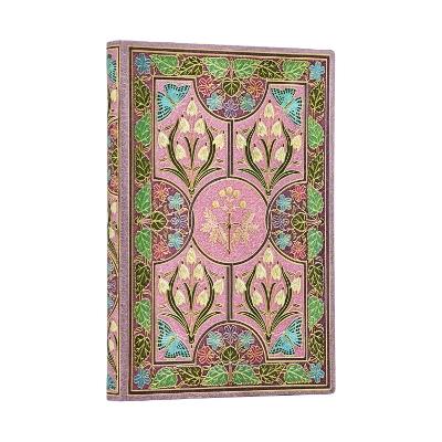 Mimosa (Poetry in Bloom) Mini Unlined Softcover Journal (Elastic Band Closure) - Paperblanks - cover