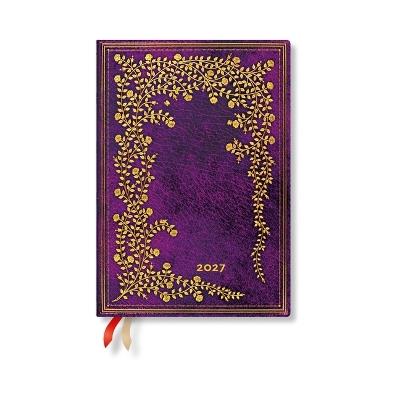 2027 New York Rose MIDI Horizontal Hardcover 12-Month Weekly Planner, 160pg, 100gsm by Paperblanks (Gilded Age) - cover