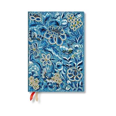 2027 Blue Willow MIDI Vertical Softcover 12-Month Weekly Planner, 176pg, 100gsm by Paperblanks (Celebrate Hanfu) - cover