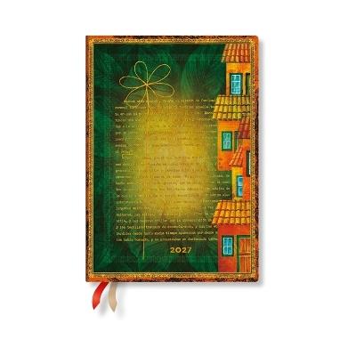 2027 Garcia Marquez, One Hundred Years of Solitude MIDI Vertical Softcover 12-Month Weekly Planner, 176pg, 100gsm by Paperblanks (Embellished Manuscripts Collection) - cover