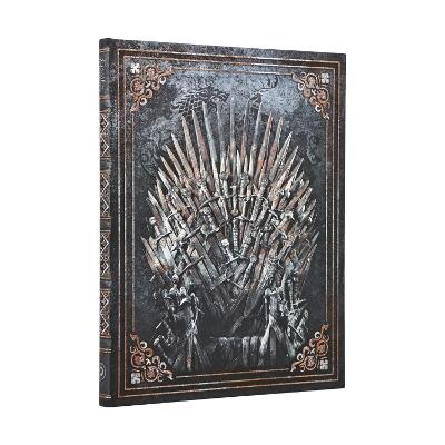 For the Throne (Game of Thrones Collection) Ultra Unlined Hardcover Journal (Elastic Band Closure) - Paperblanks - cover