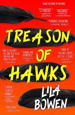Treason of Hawks: The Shadow, Book Four - Lila Bowen - cover