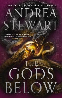 The Gods Below: the instant Sunday Times bestseller of warring gods, feuding sisters and devastating magic - Andrea Stewart - cover