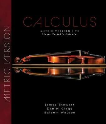 Single Variable Calculus, Metric Edition - James Stewart,Saleem Watson,Daniel K. Clegg - cover