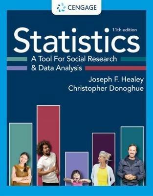 Statistics: A Tool for Social Research and Data Analysis - Joseph Healey,Christopher Donoghue - cover