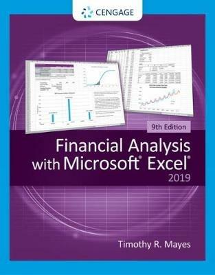 Financial Analysis with Microsoft Excel - Timothy Mayes - cover