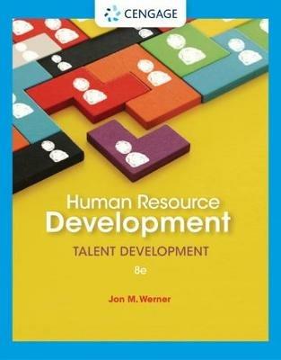 Human Resource Development: Talent Development - Jon Werner - cover