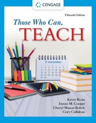 Those Who Can, Teach - Kevin Ryan,James Cooper,Cheryl Mason Bolick - cover