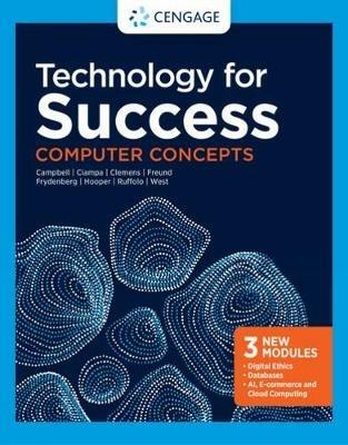 Technology for Success: Computer Concepts - Mark Ciampa,Lisa Ruffolo,Jill West - cover