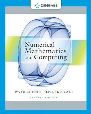 Numerical Mathematics and Computing - E. Cheney,David Kincaid - cover