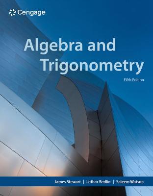 Algebra and Trigonometry - James Stewart,Lothar Redlin,Saleem Watson - cover