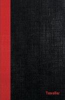 dans Traveller Casebound Hardcover Notebooks, 6 x 9, Black/Red, 108 Ruled pages - Dans Books,Henderson Daniel,Dans Blank Books - cover