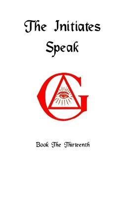 The Initiates Speak XIII - Darrell Jordan - cover