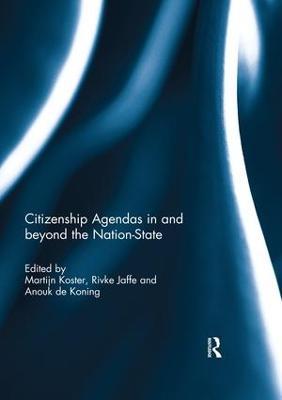 Citizenship Agendas in and beyond the Nation-State - cover