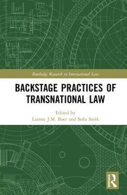 Backstage Practices of Transnational Law - cover