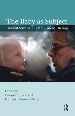 The Baby as Subject - cover