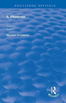 Il Filostrato - Giovanni Boccaccio - cover