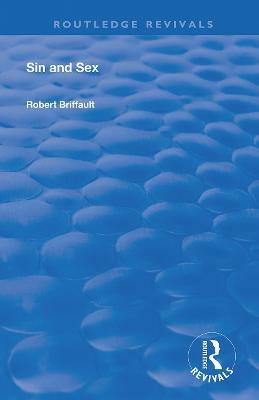 Sin and Sex - Briffault Robert - cover