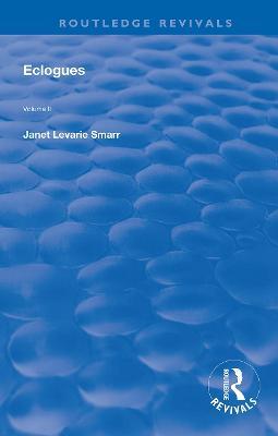 Eclogues - Boccaccio Giovanni - cover