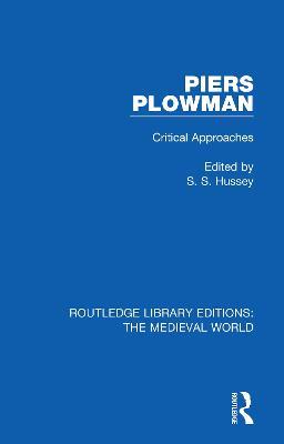 Piers Plowman: Critical Approaches - cover