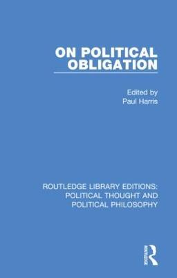 On Political Obligation - cover
