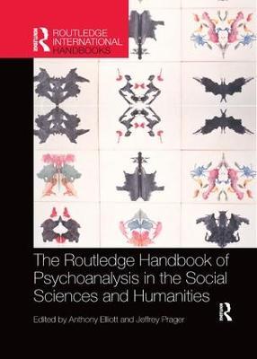 The Routledge Handbook of Psychoanalysis in the Social Sciences and Humanities - cover